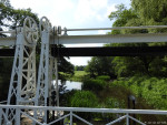 Stuw bij Schuivenhuisje Kanaal Almelo Nordhorn